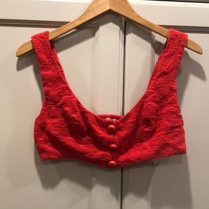 Red Bra Top